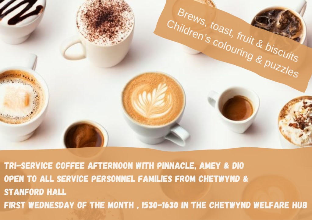 Tri-Service Coffee Afternoon poster