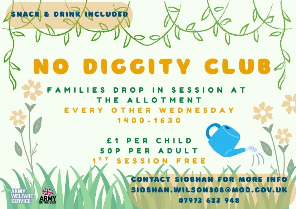 No Diggity Club poster